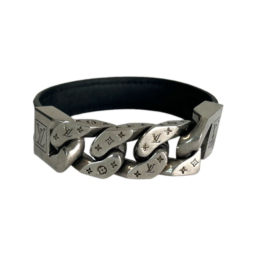 Louis Vuitton Monochain Monogram Eclipse Bracelet - image 2